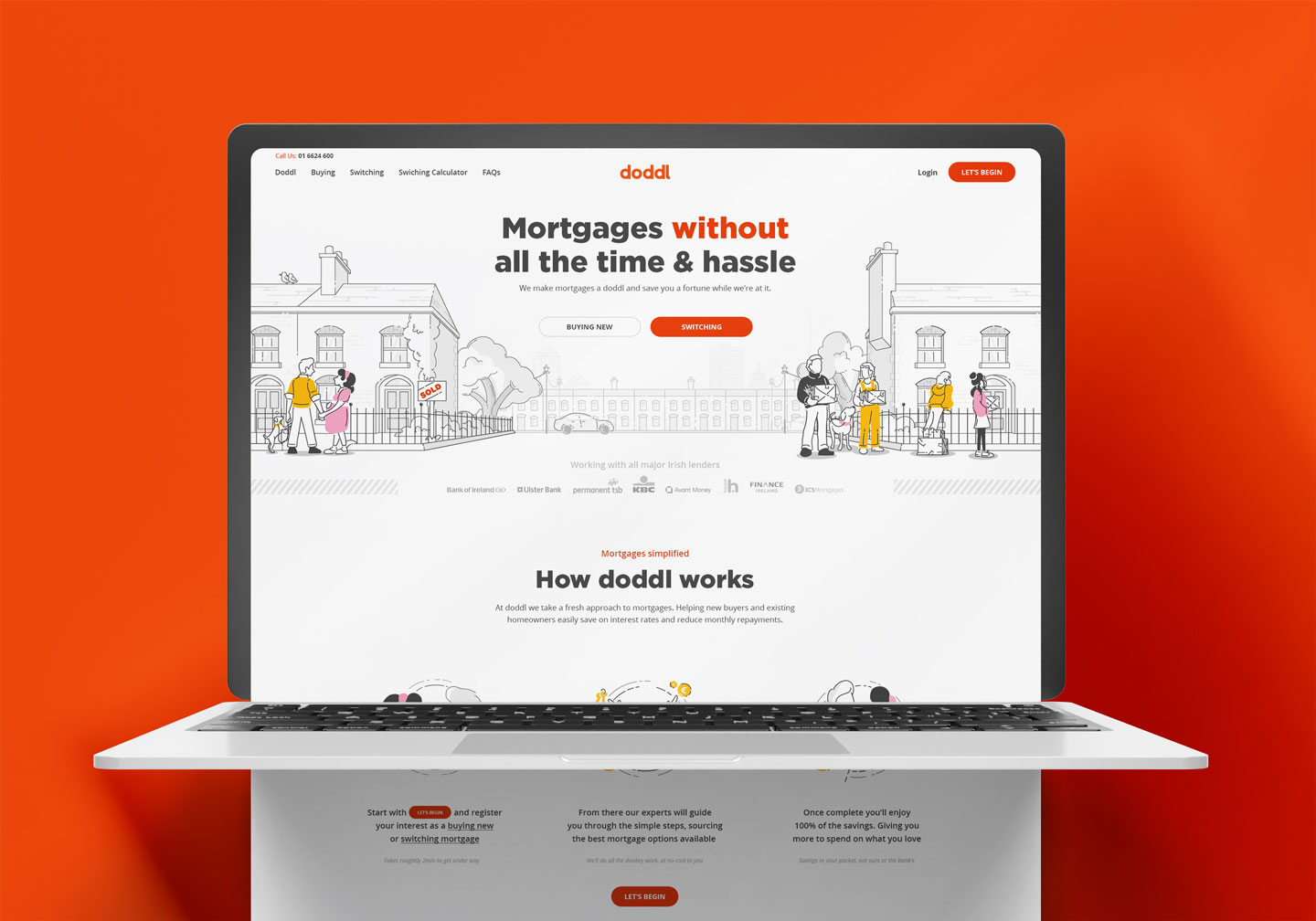 doddl - UI Design - Journey Mapping - Web Development & Design