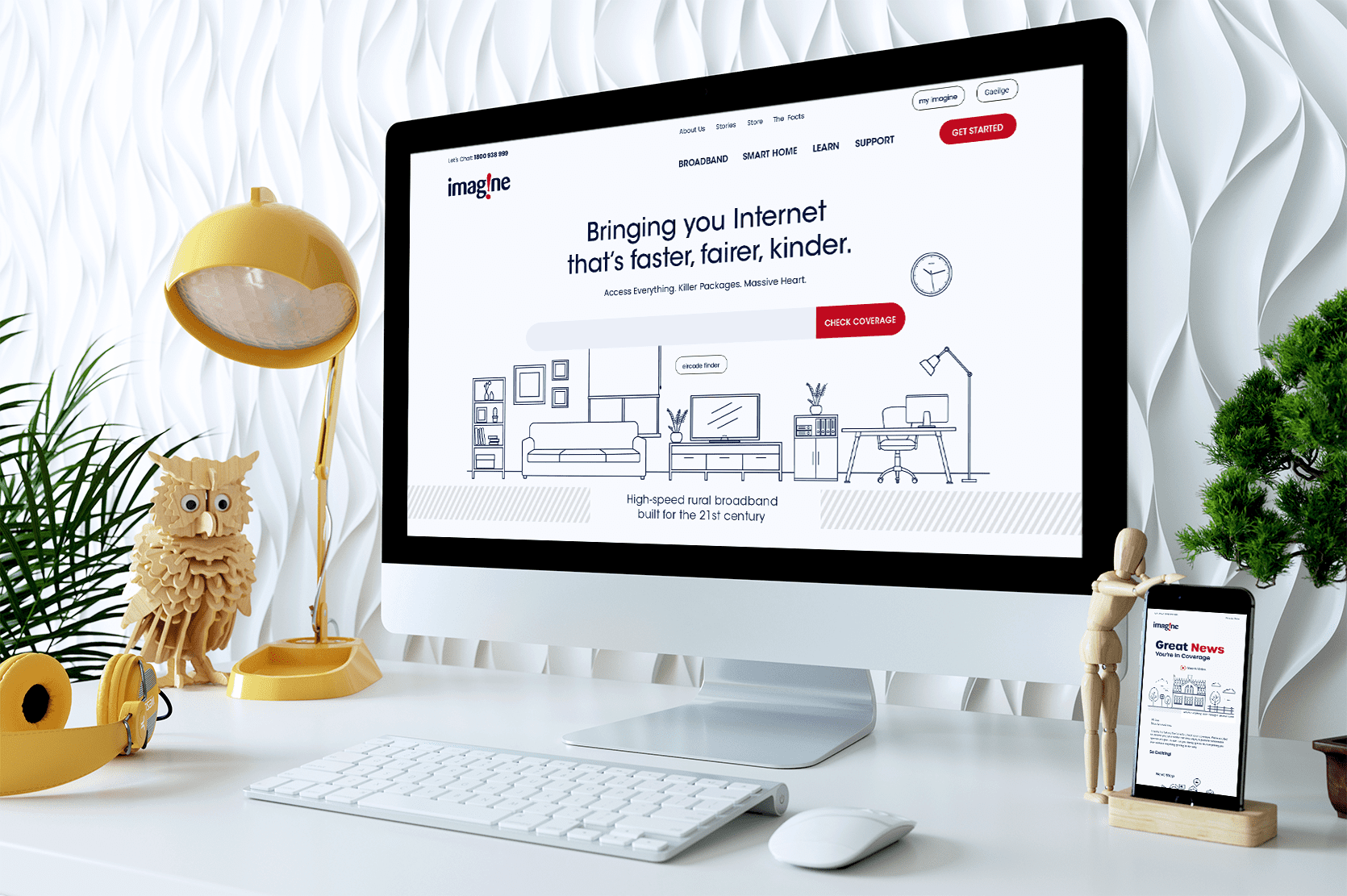 imagine - UI & Website Designs