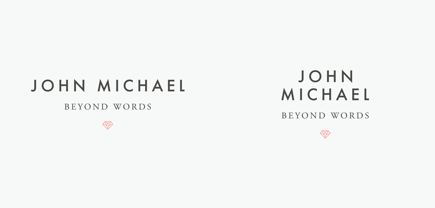 John Michael Jewellers - Logo Design - Ireland