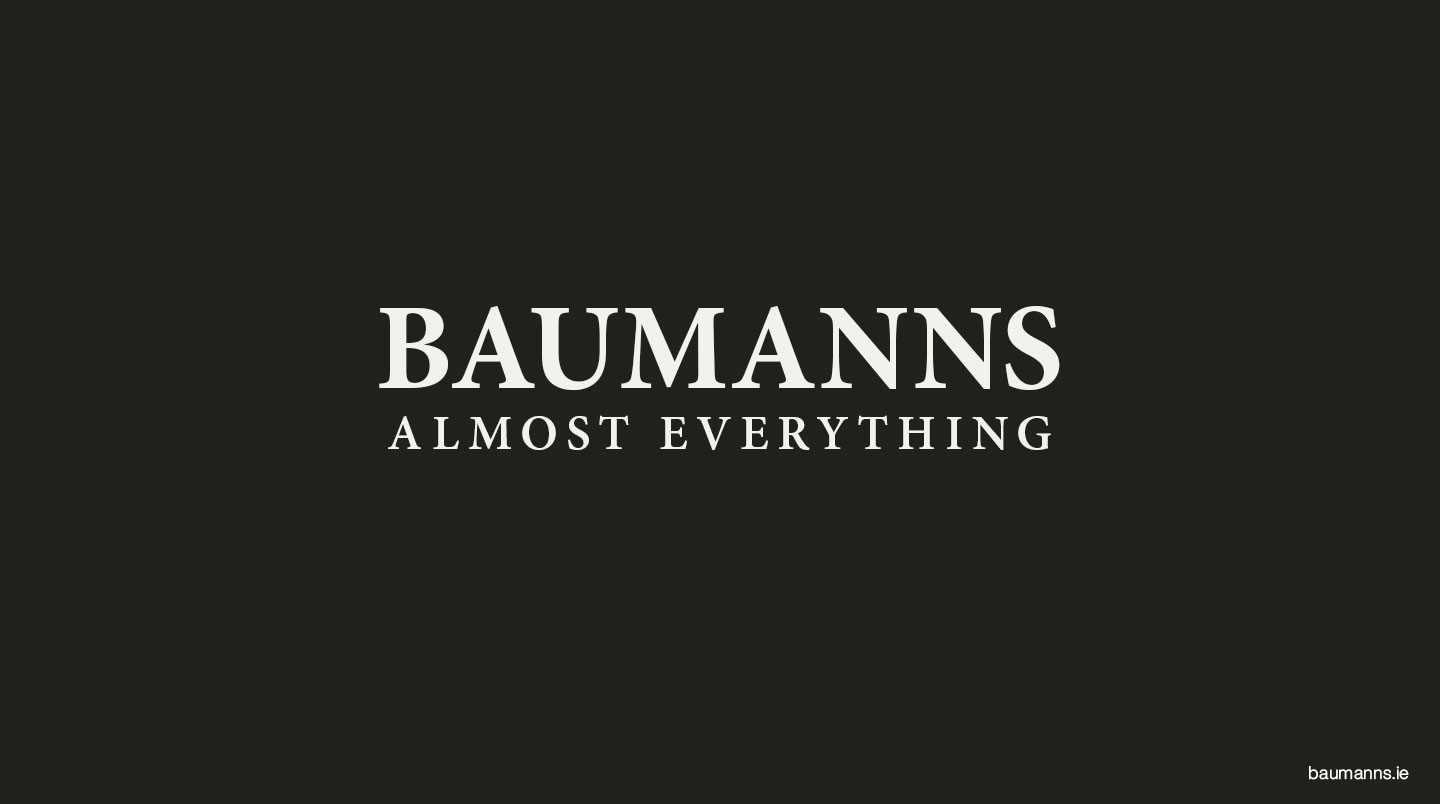 Baumanns - Almost Everything - Logo Design